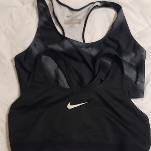 Nike Women's Black Sports Bra Duo
